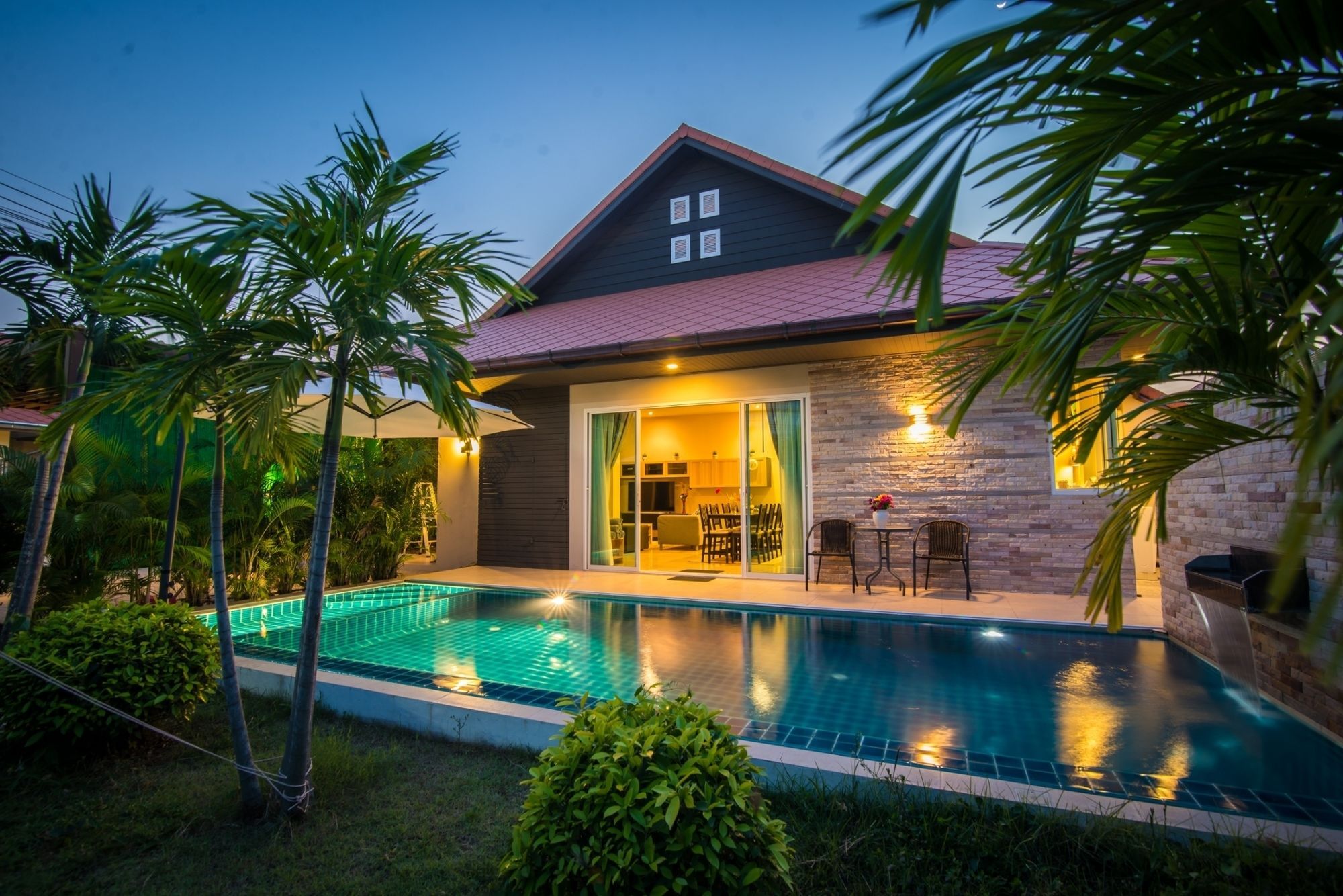 The Ville Deluxe Modern Pool Villa Pattaya Bagian luar foto